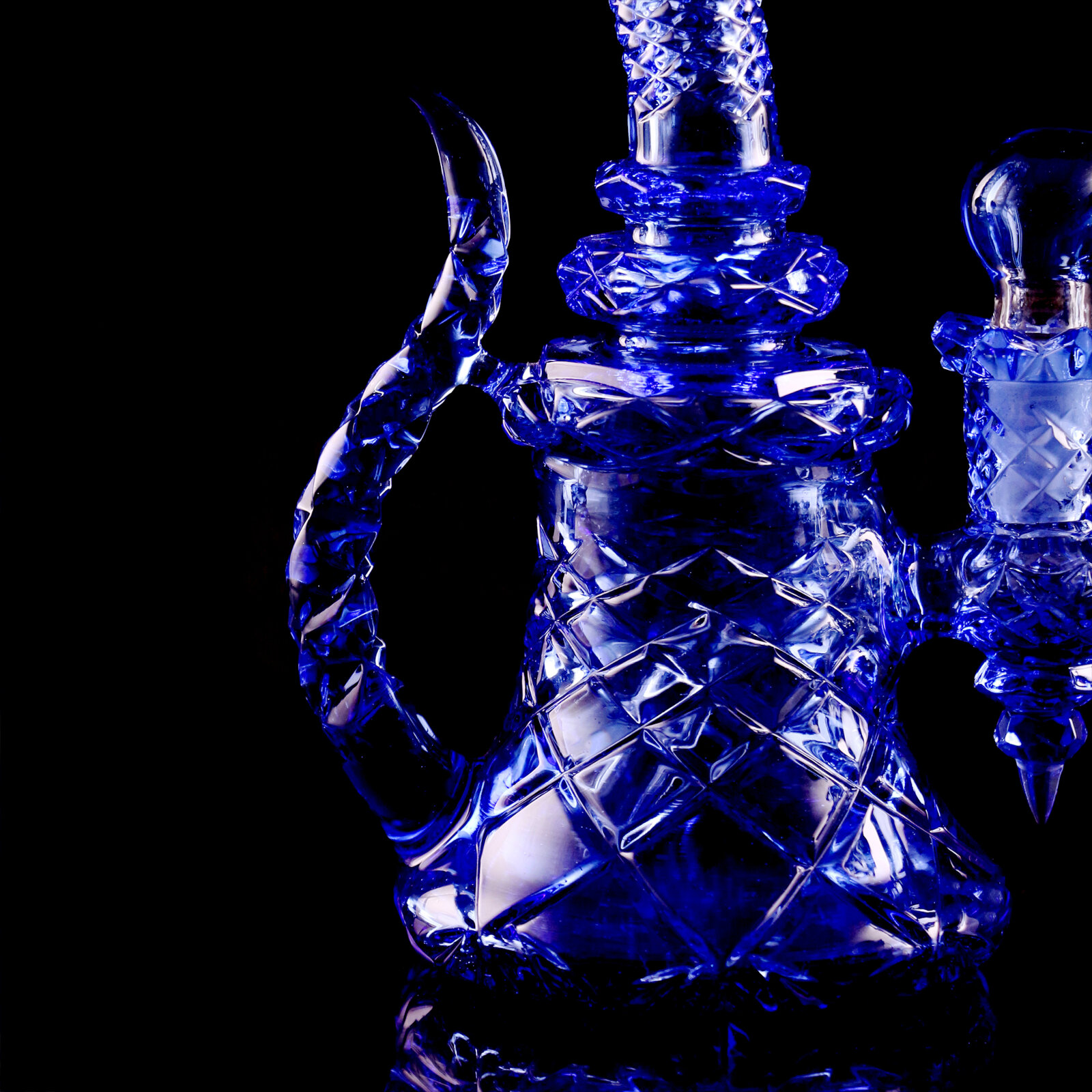  Dabbing Rig Blue Banger Hanger