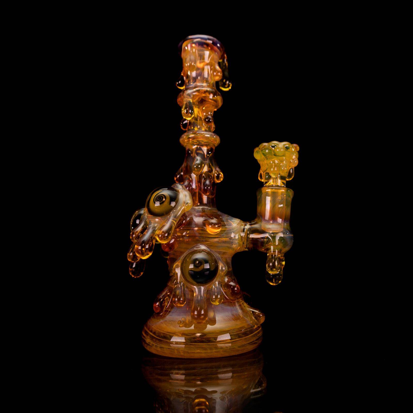 Honey Drops Dab Rig with Bong Slide