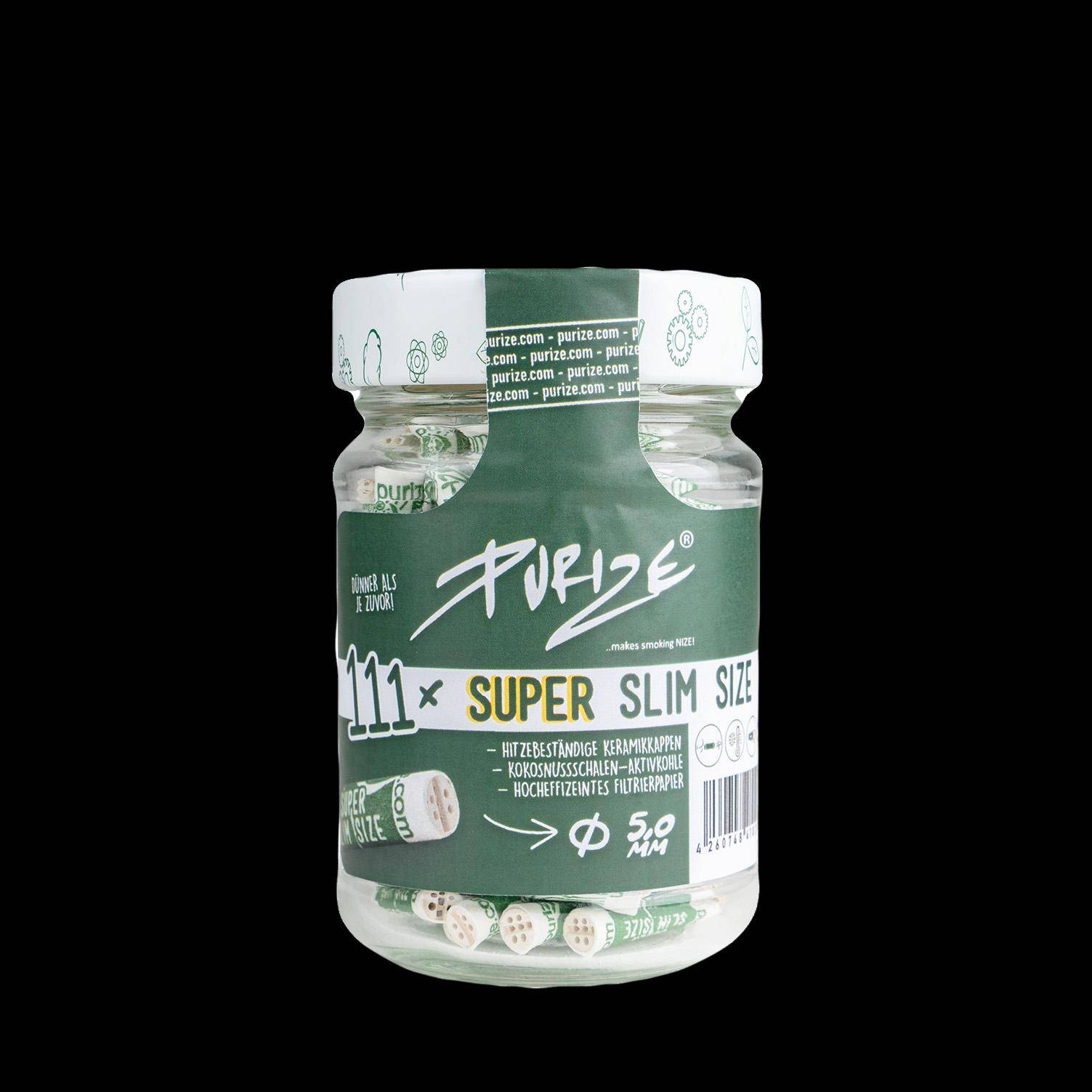 111 SUPER SLIM Aktivkohlefilter