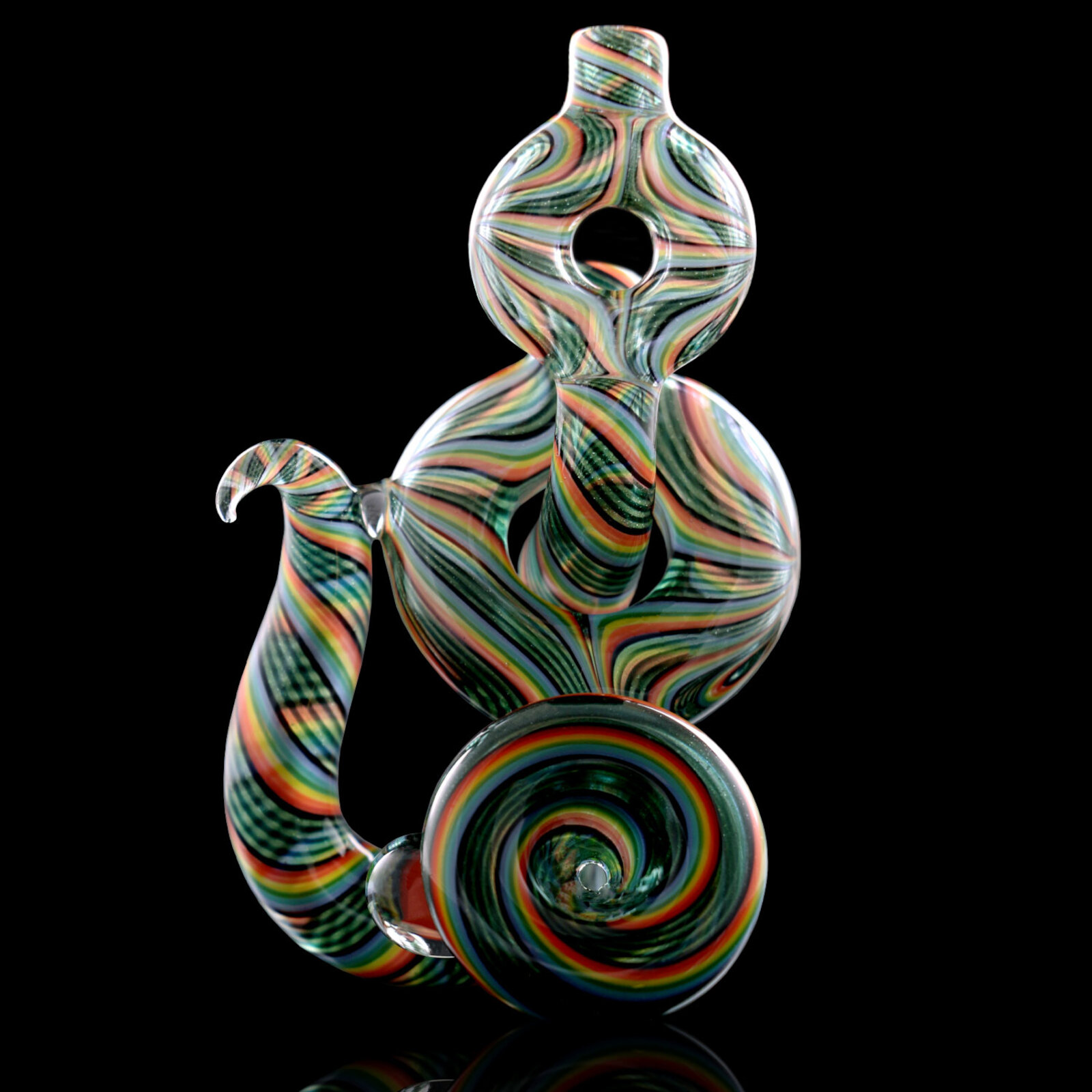 Rainbow Pylock Glass-Pipe