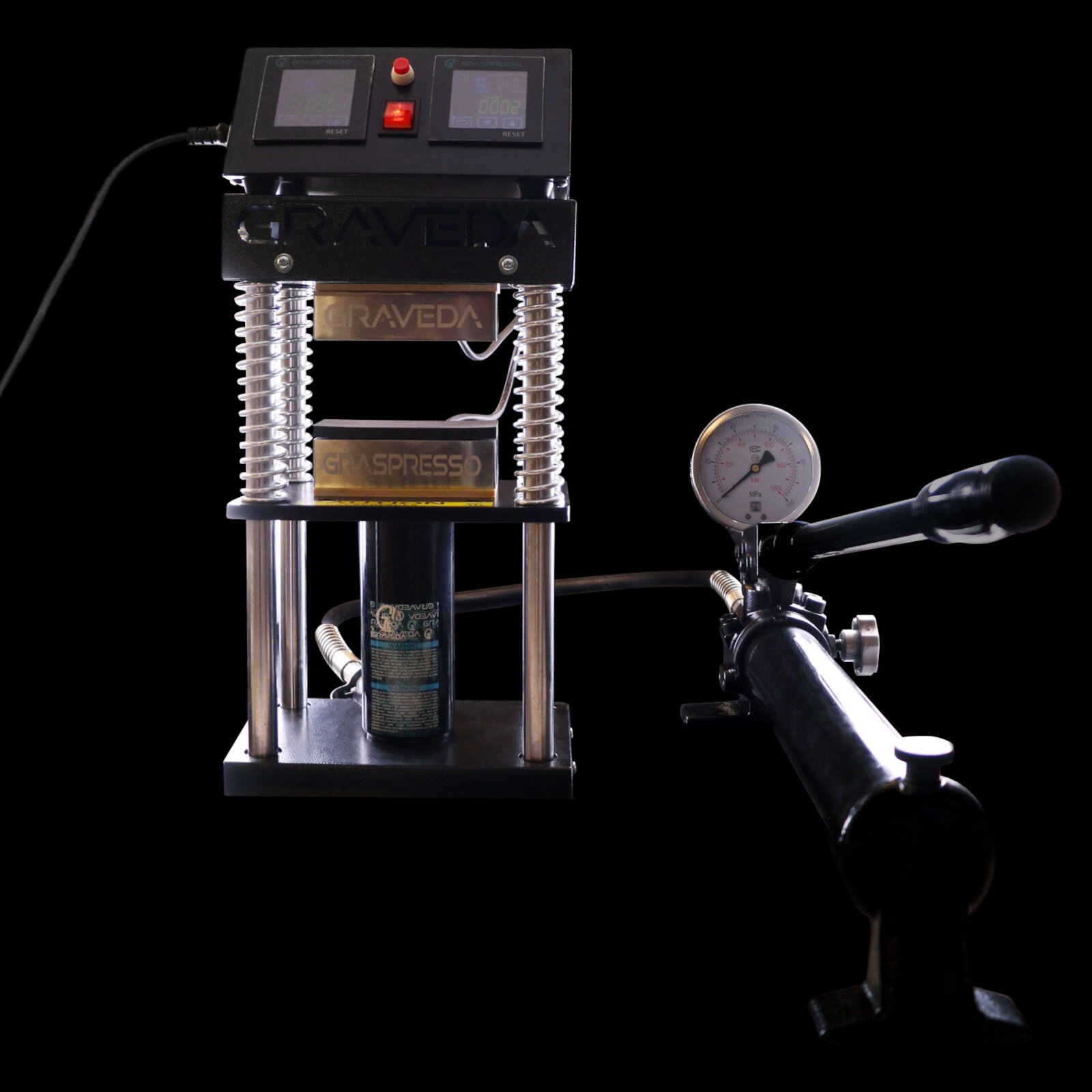 15T Graspresso EPIC Rosin Press with Pressure Indicator