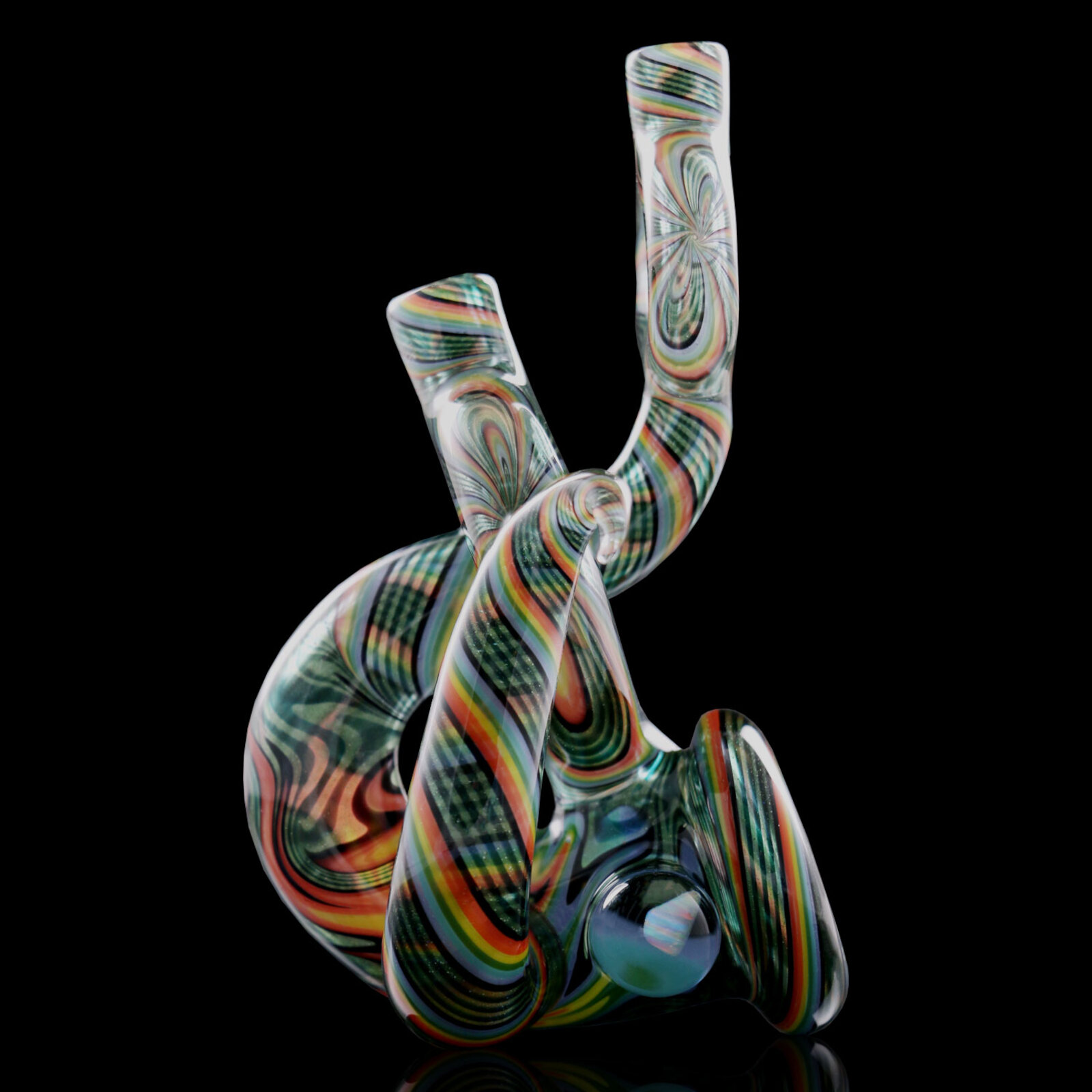 Rainbow Pylock Glass-Pipe