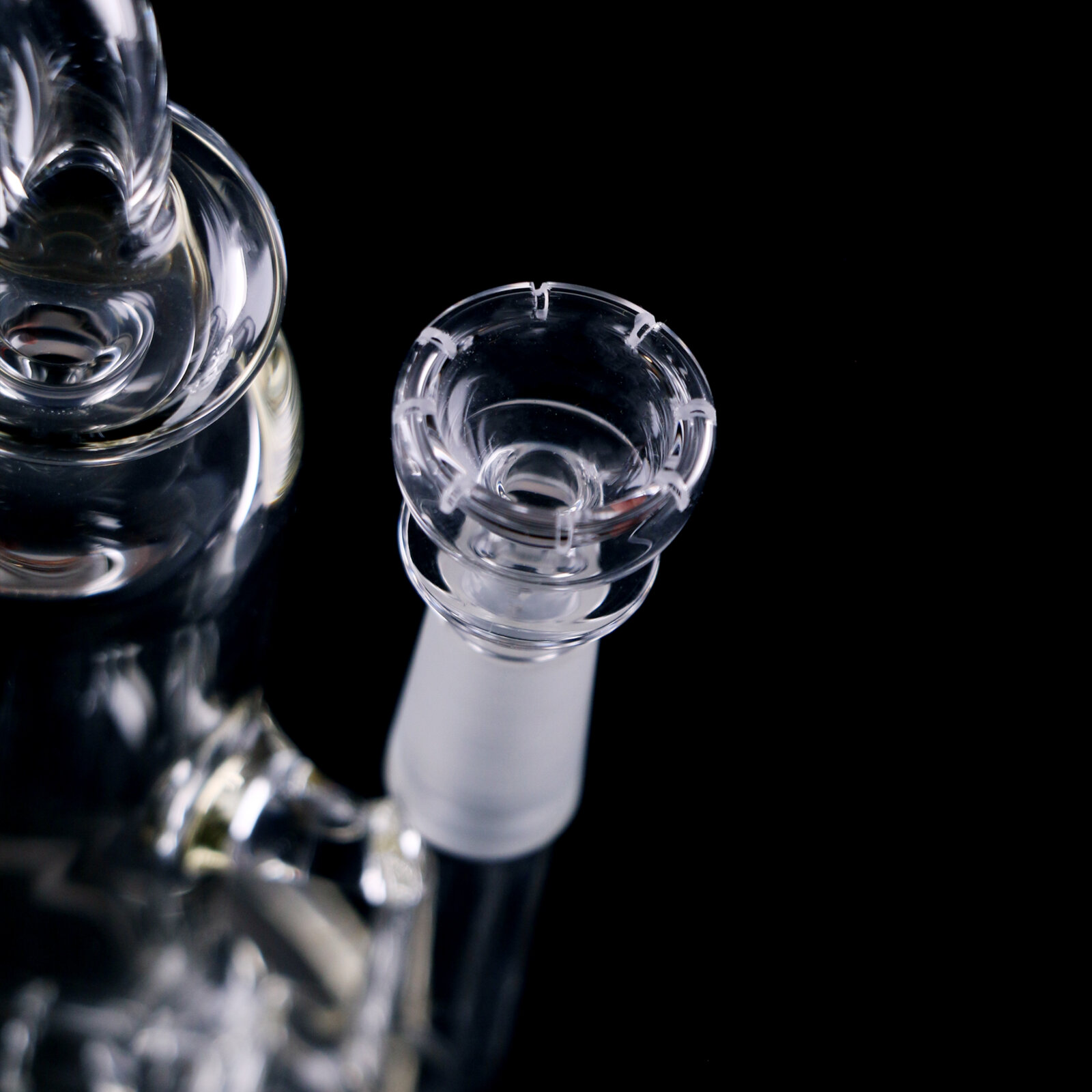 Quartz Castle Glass | Rig with Original Domeless Universal Quartz "Castle" Nail