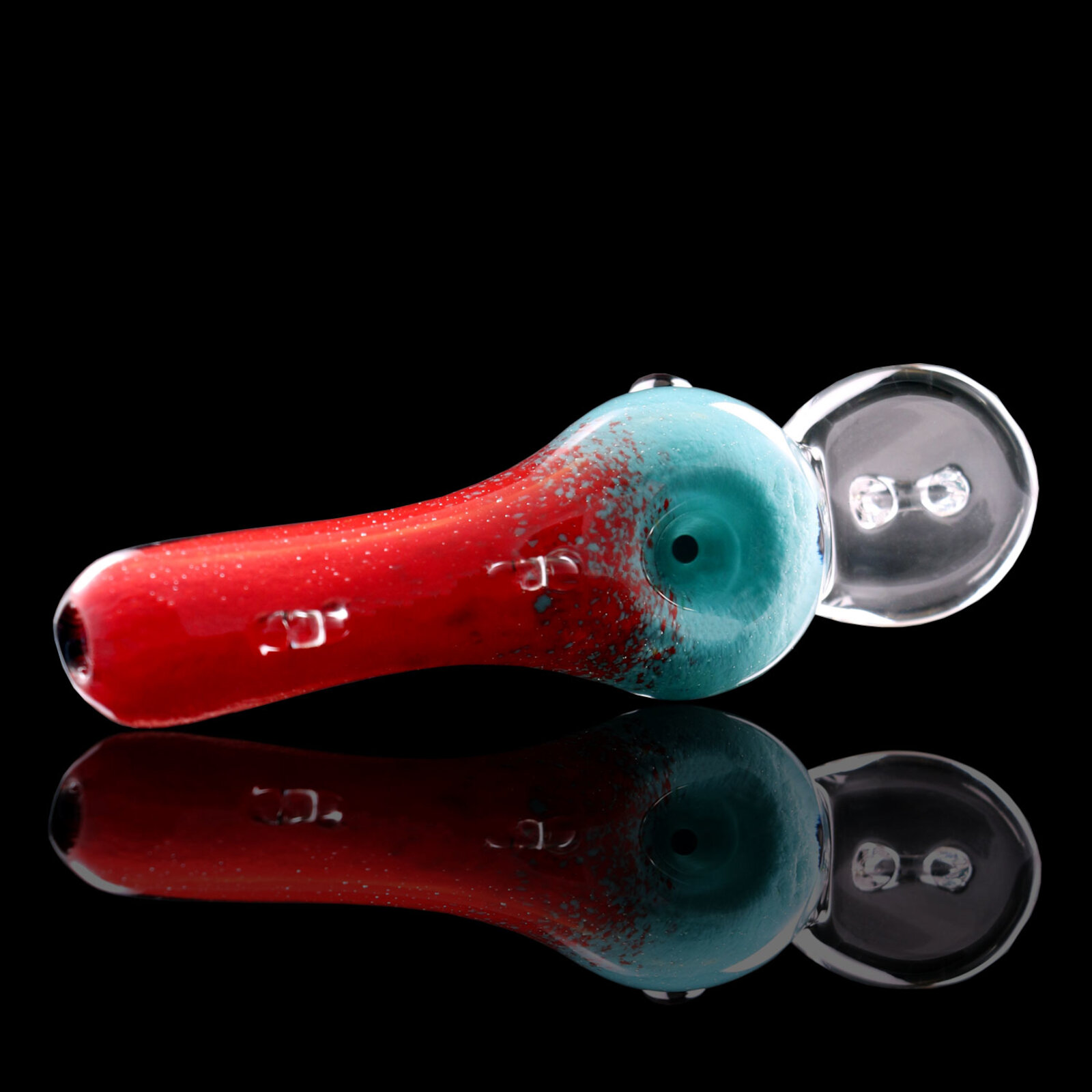 Fishing Lure Pipe - Red & Blue