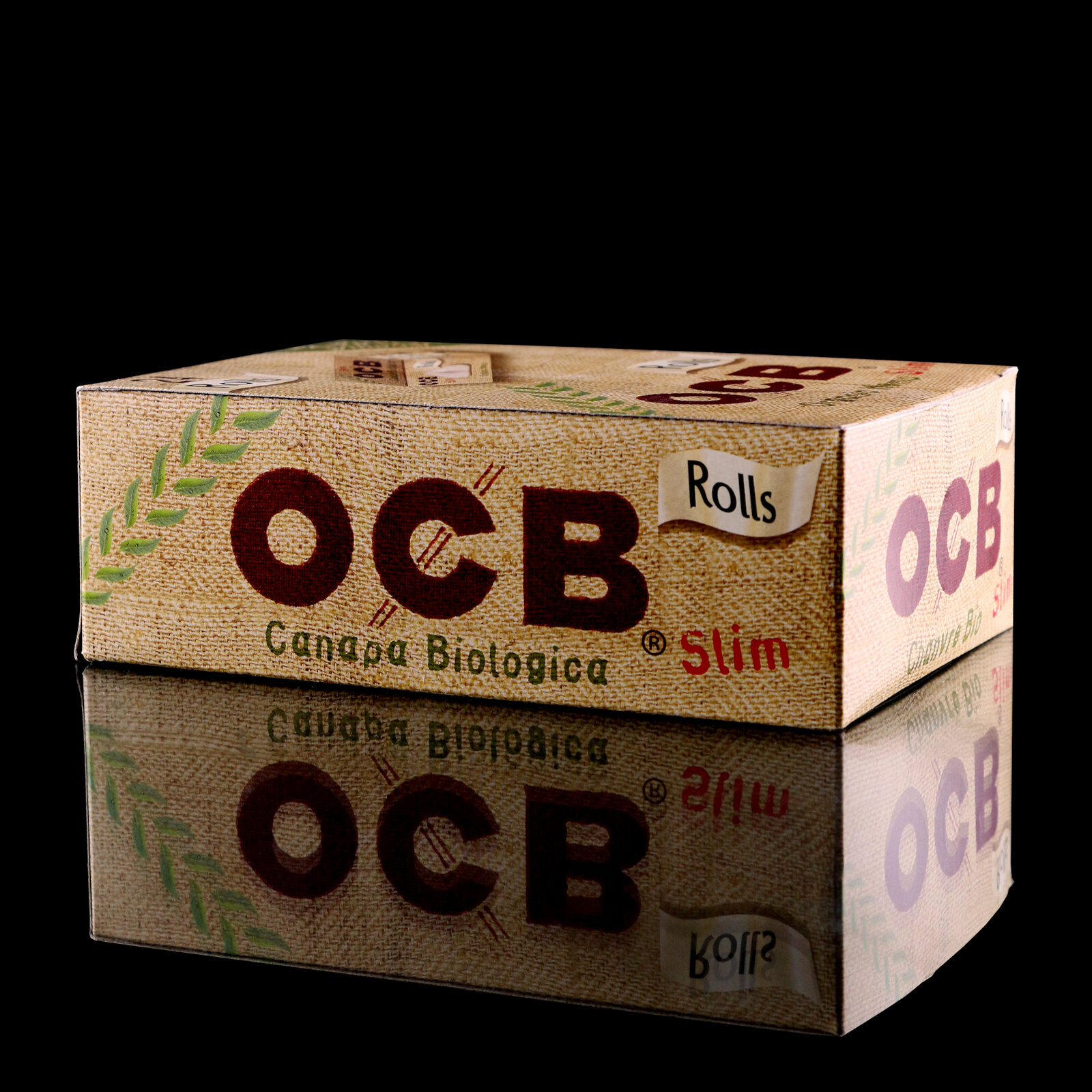 Box with 24 pcs. Hemp OCB Kingsize Slims