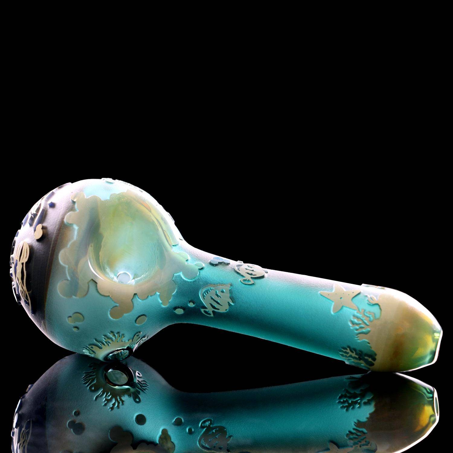 Sandblasted Spoon - Octopus #2