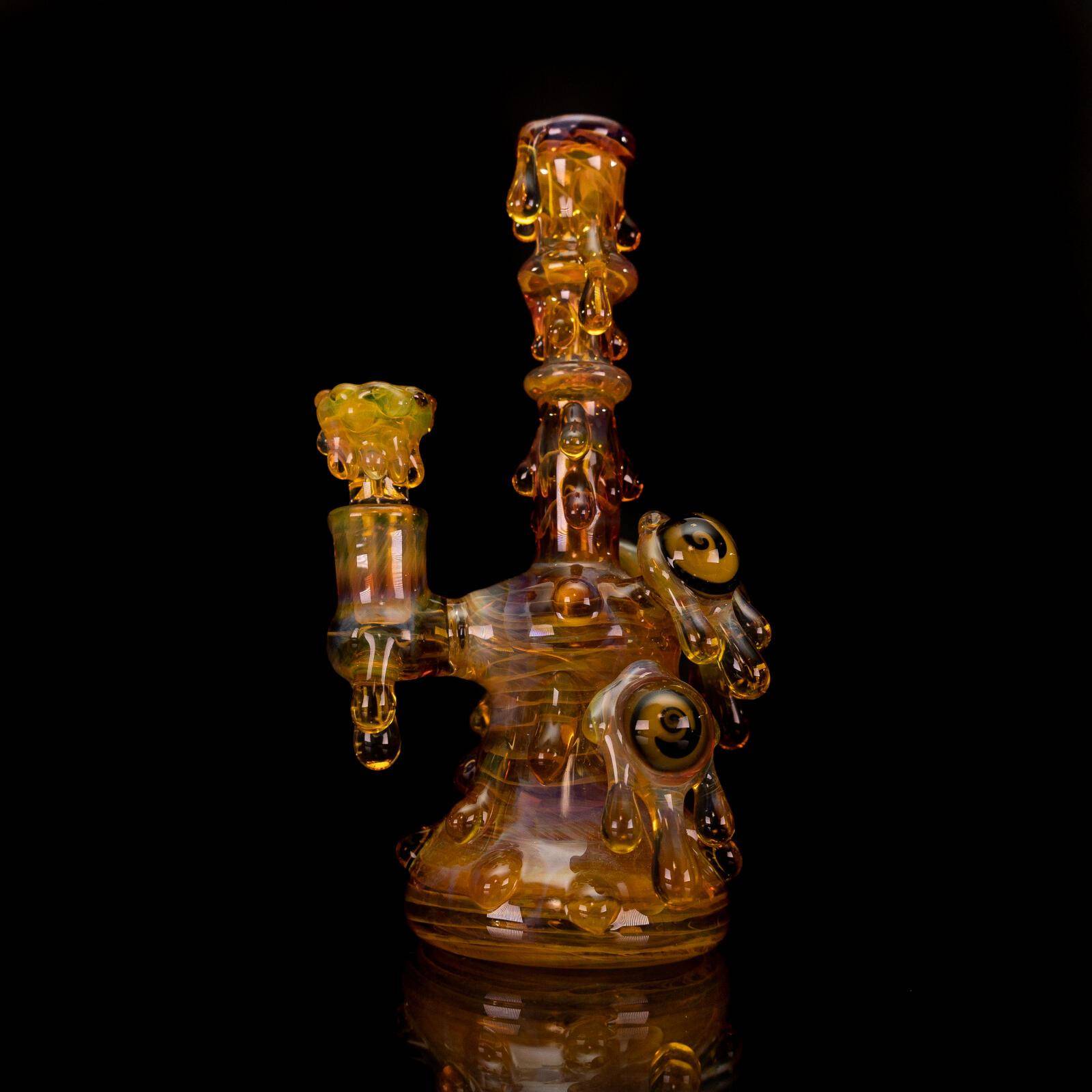 Honey Drops Dab Rig with Bong Slide