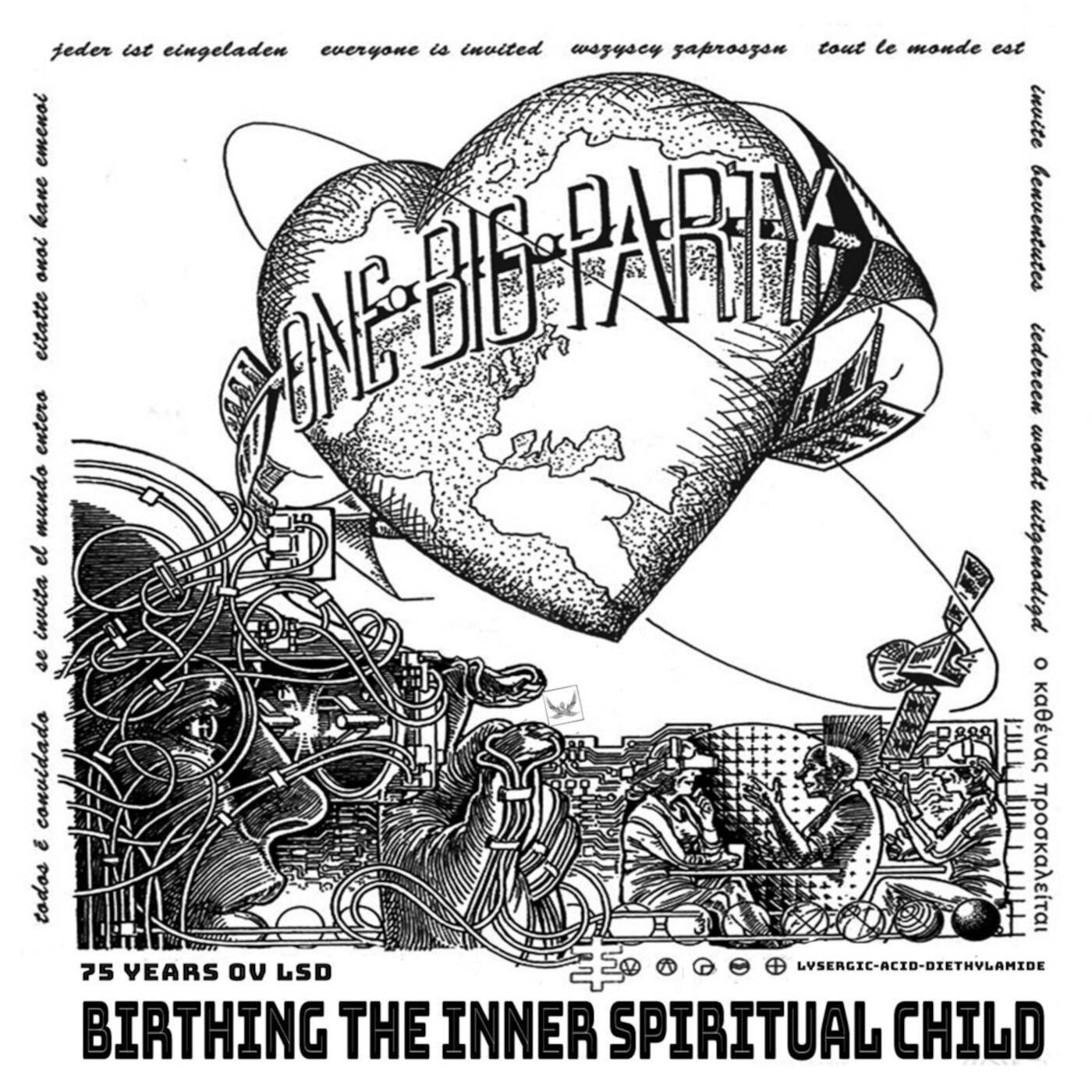75 Years LSD LP | Birthing the inner spiritual child | WITH FREE BLOTTER ART