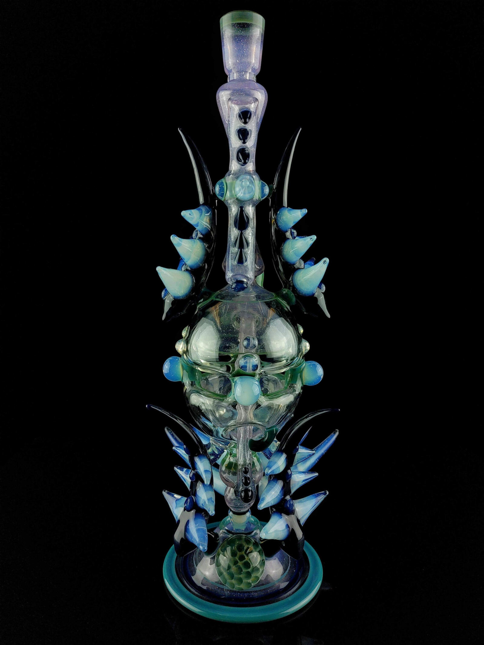 Colored High Tower Faberge Egg Rig