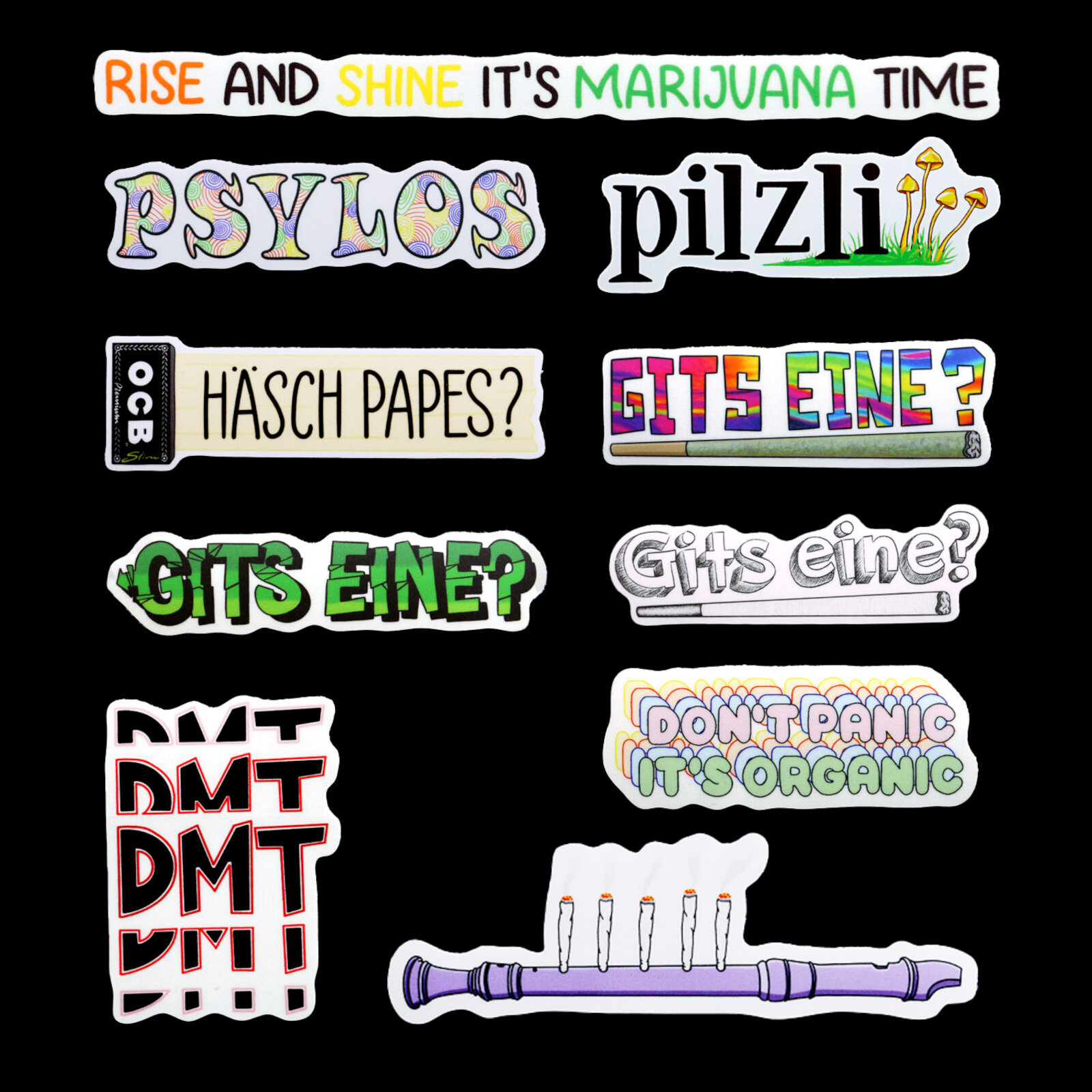Various Stickers