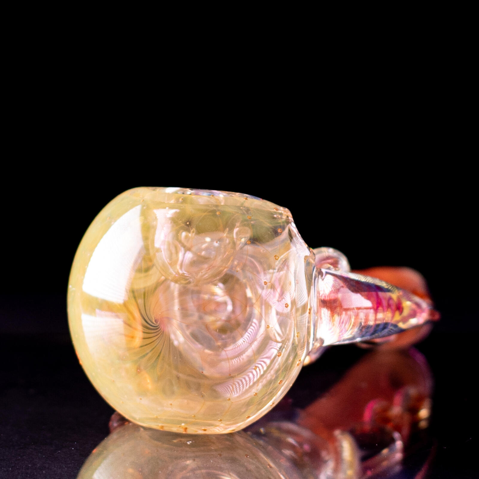 Gold Fumed Triple Spike Pipe