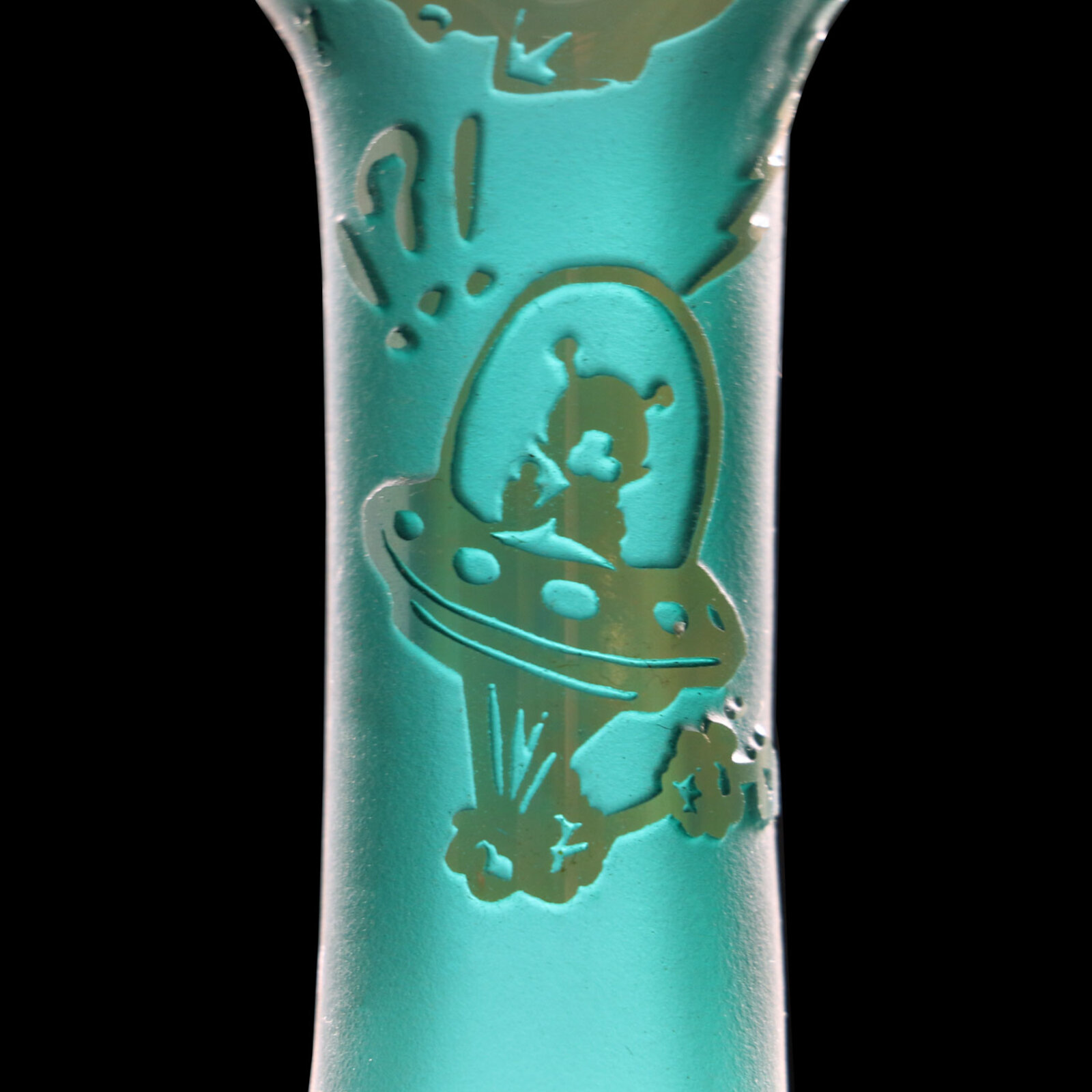 Sandblasted Alien Spoon