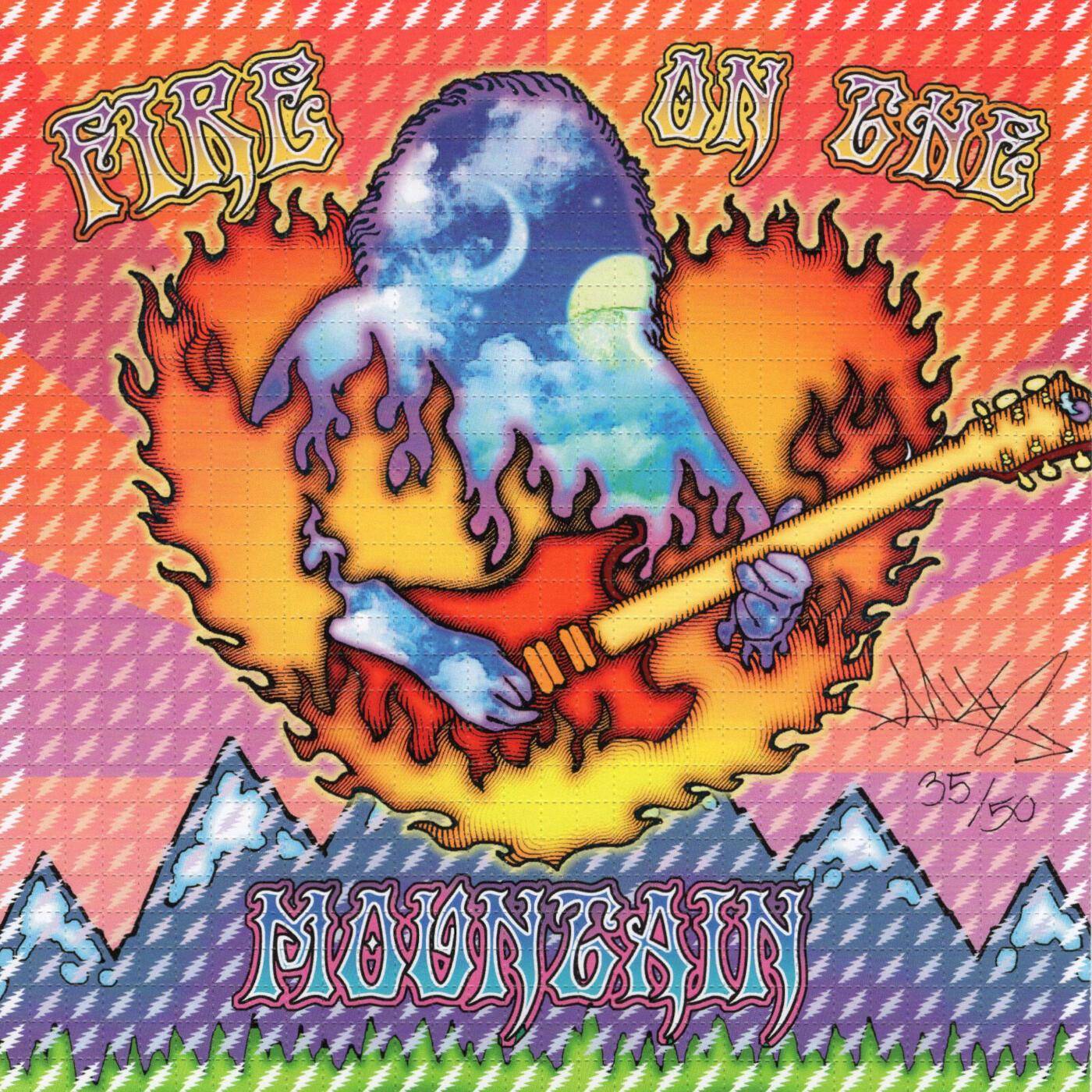 Jerry Fire On The Mountain | Limited and Signed Edition Jerry Fire On The Mountain | Limited and Signed Edition