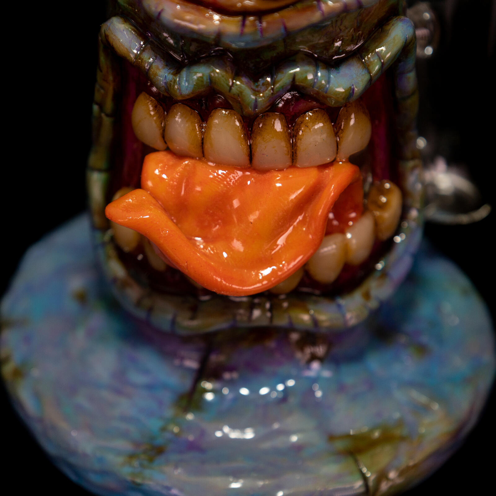 Blue Demon with Tongue Rig