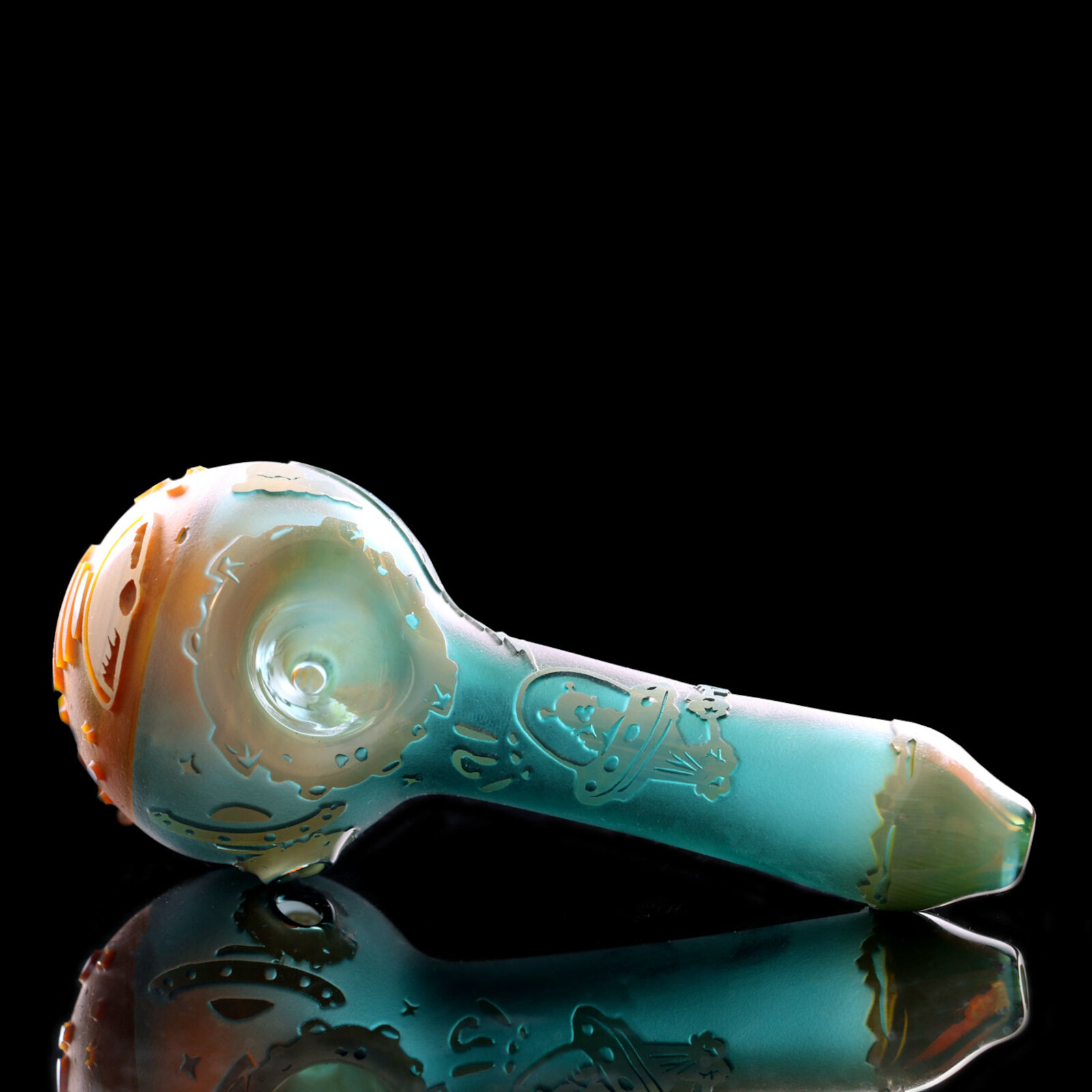 Sandblasted Alien Spoon
