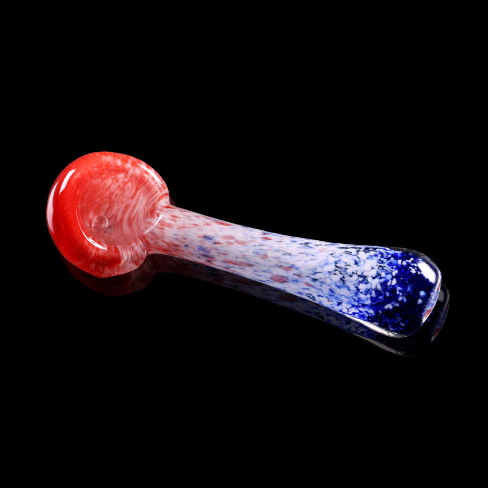 Tiny Red White and Blue Spoon