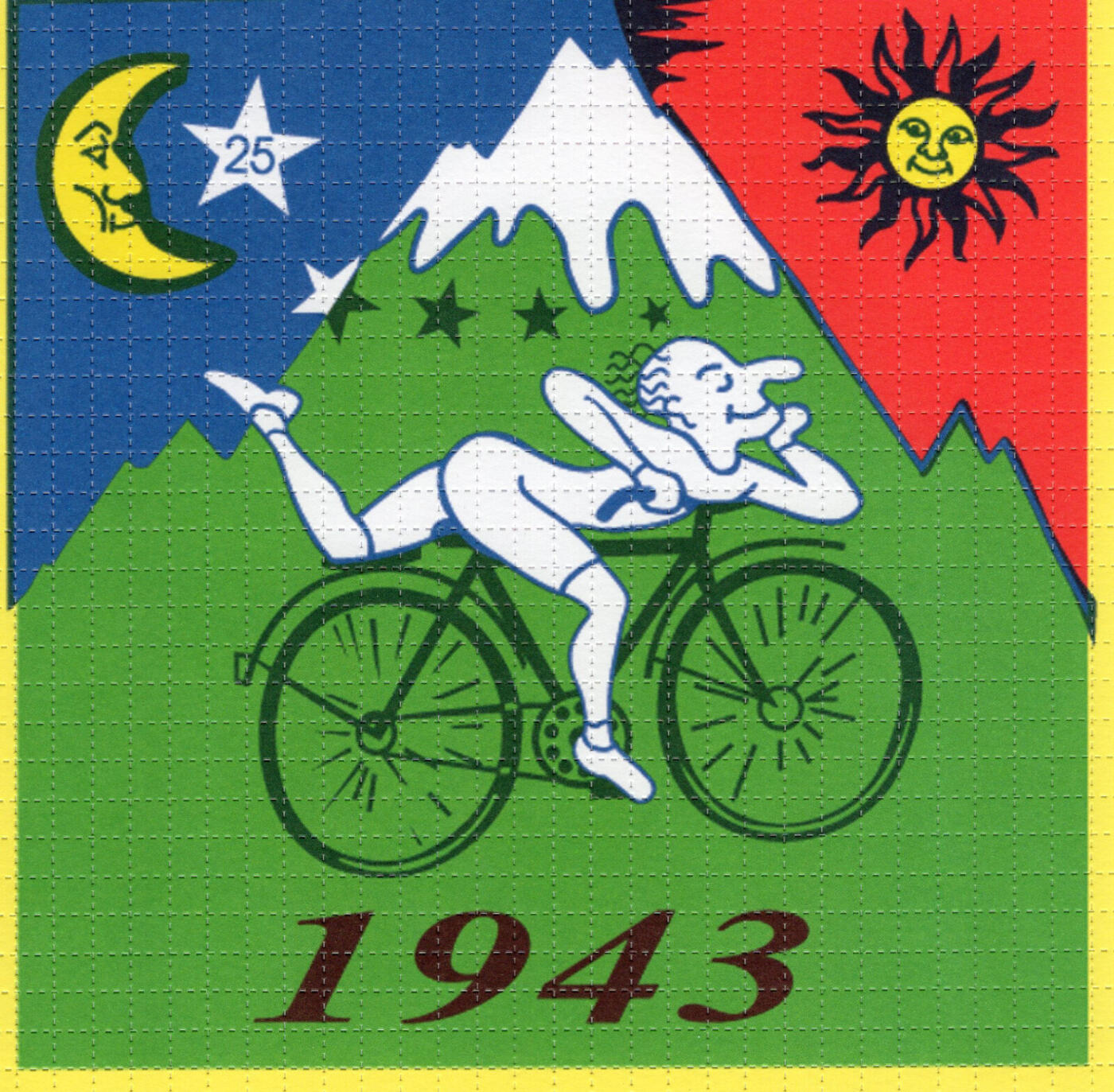 Albert Hofmann | 1943 Bike Ride | Green | Large