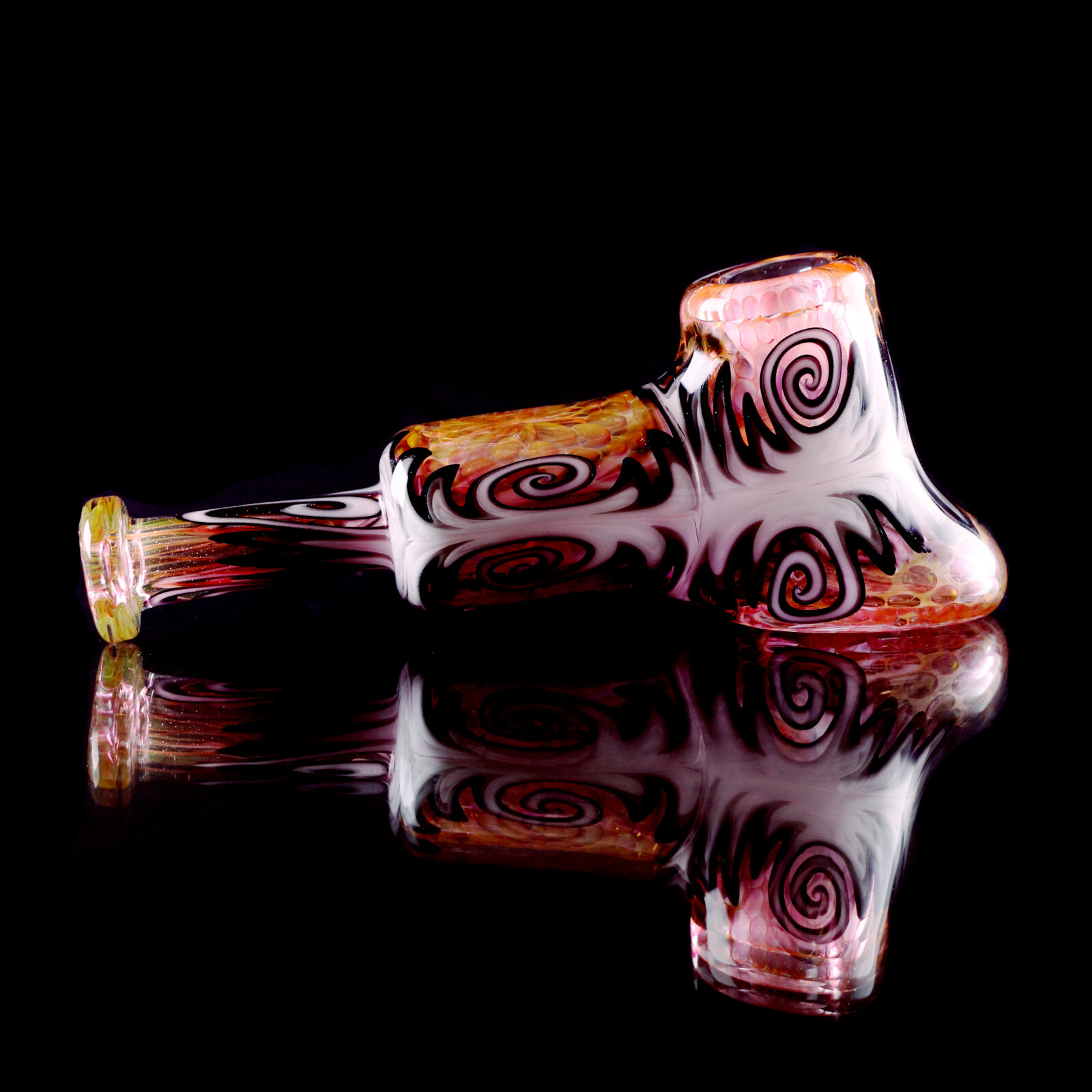 Fumed Hammer with Wigwag Pattern